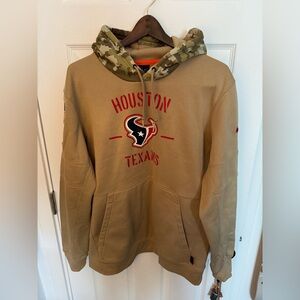 Men’s NFL Houston Texans Salute to Service hoodie-L